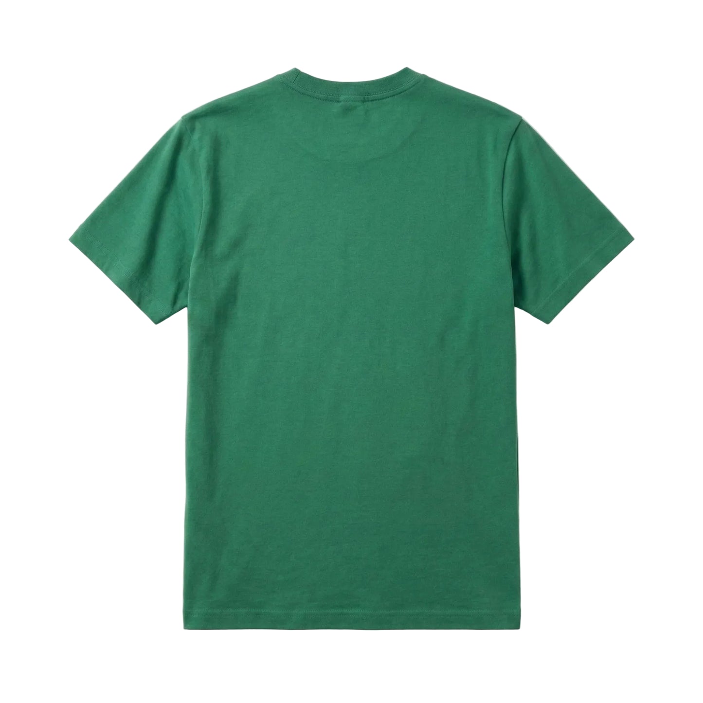 Velbora Men's Classic Royal Green Cotton Neck T-Shirt